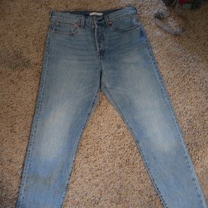 Levi’s wedgie jeans